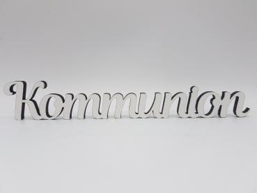 Kommunion - Schriftzug