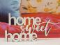 Preview: Schriftzug home sweet home aus Holz