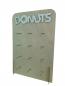 Preview: Donut Wand/Donut Wall mit Schriftzug Donuts in verschiedenen Farben aus Holz für 24 Donuts