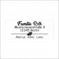 Preview: Familienstempel - Adressstempel - EOS Line - Express