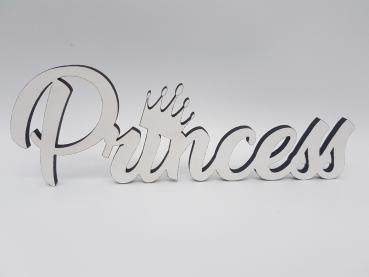Schriftzug Princess aus Holz