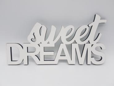 Schriftzug sweet dreams aus Holz