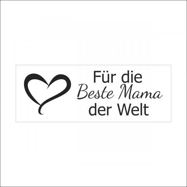 Stempel - Für die Beste Mama der Welt - EOS Line - Express